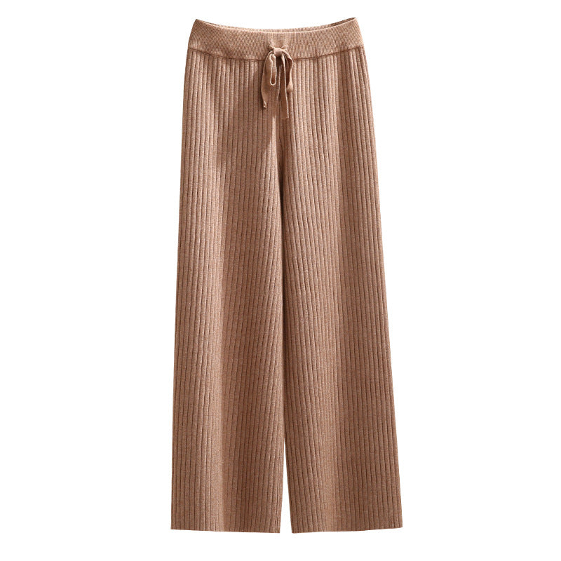 Damen Weite Rippstrickhosen Echo Archiv