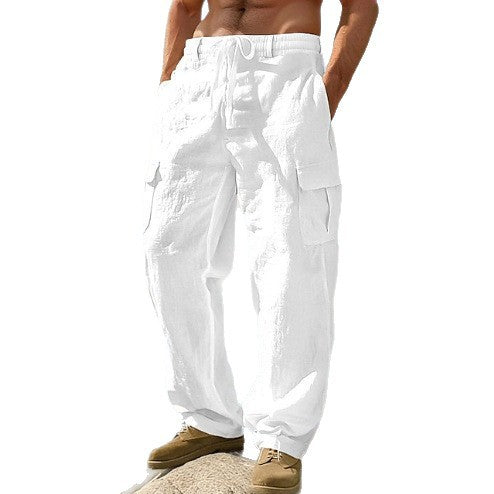 Herren Cargo-Hose mit elastischem Bund und praktischen Seitentaschen Echoarchiv