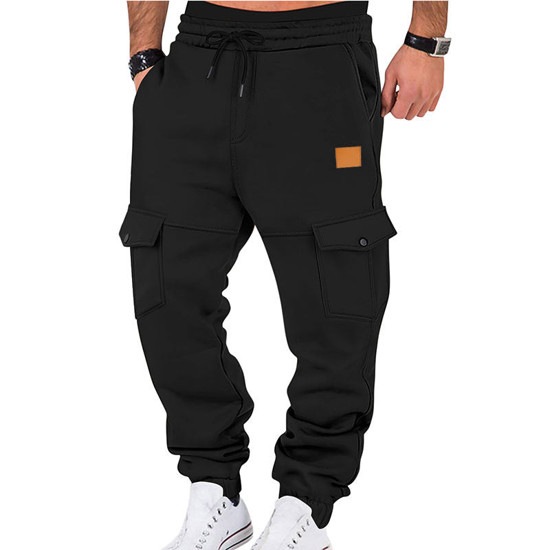 Herren Cargo-Jogginghose mit elastischem Bund und praktischen Taschen Echoarchiv