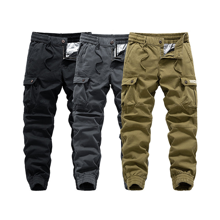 Herren Tactical-Cargo-Jogger mit Stretch-Einsatz, Tunnelzugbund und aufgesetzten Klapptaschen Echo Archiv
