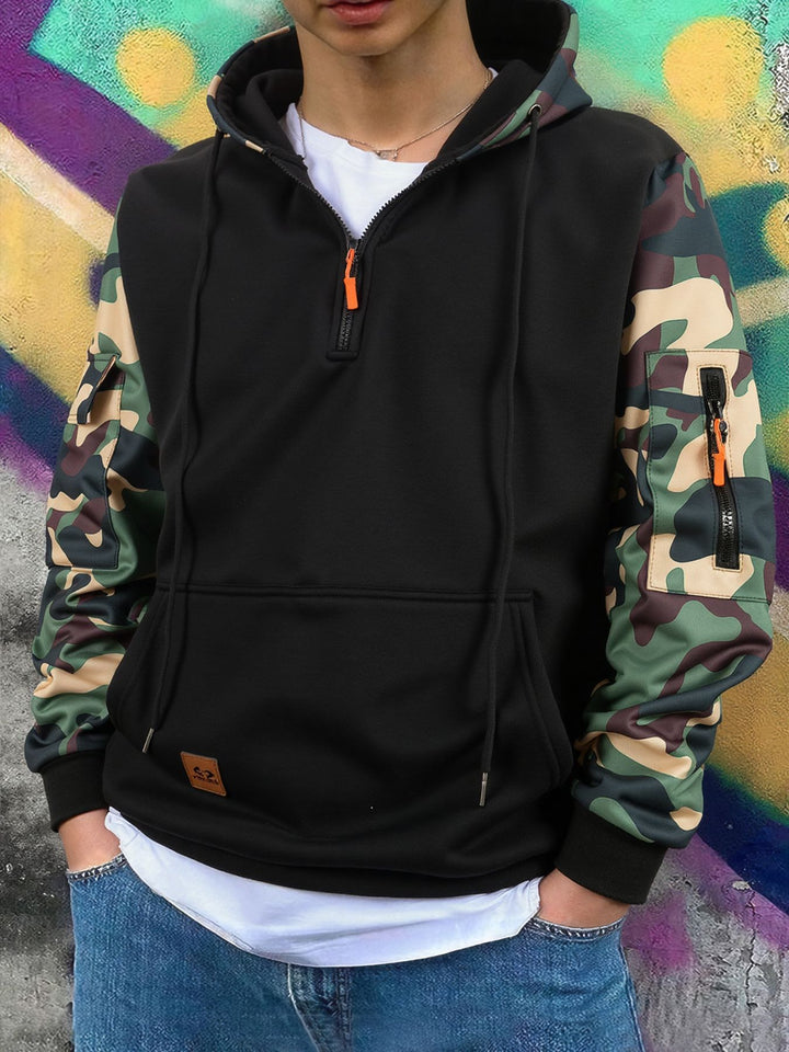 Herren Funktionale Kapuzenjacke Echo Archiv