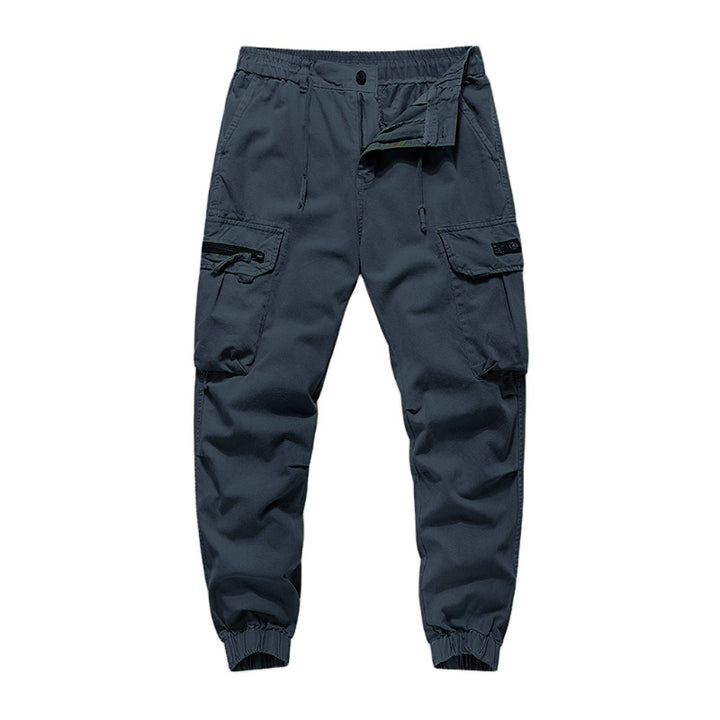 Herren Cargo-Hose mit elastischem Bund und mehreren praktischen Taschen Echoarchiv