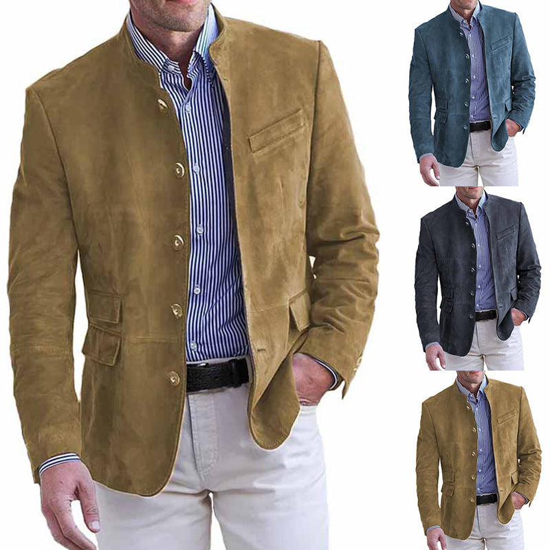 Herren elegante und modische Anzugjacke aus hochwertigem Echoarchiv