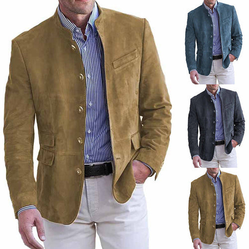 Herren elegante und modische Anzugjacke aus hochwertigem Echoarchiv