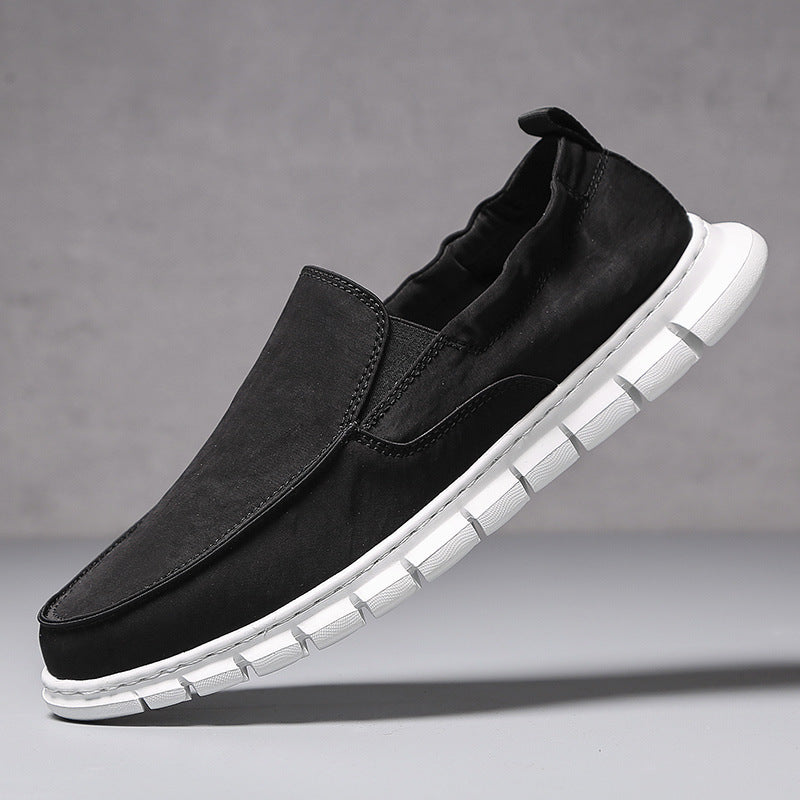 Herren Slipper-Sneaker im Mokassin-Stil mit elastischem Einstieg und segmentierter Komfortsohle Echoarchiv