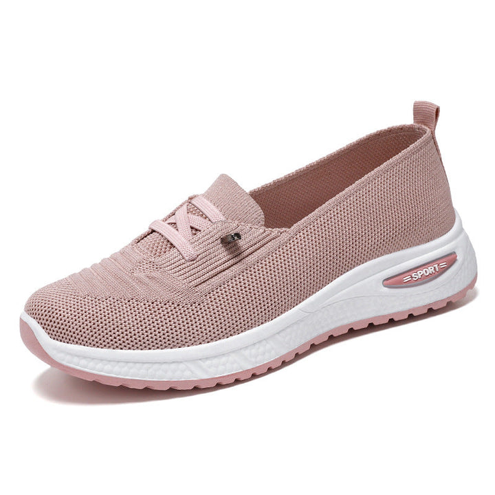 Damen Sportliche Sneaker mit elastischem Strick-Obermaterial und dämpfender Sohle Echo Archiv