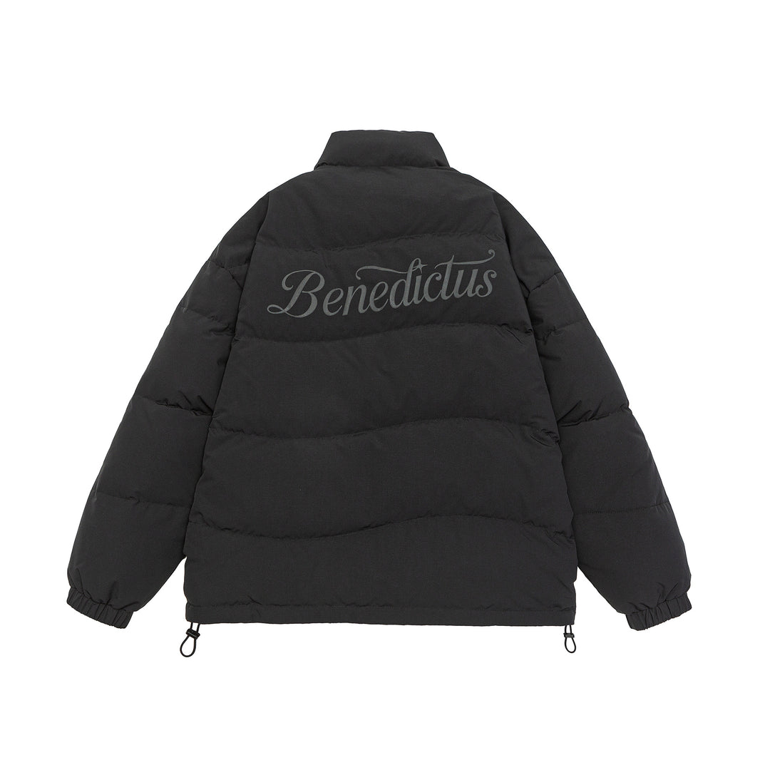 Damen Boxy Stepp-Pufferjacke mit hohem Stehkragen, Tunnelzug und elastischen Bündchen Echoarchiv