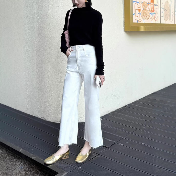 Damen Bequeme und elegante weite Culotte-Hosen Echoarchiv