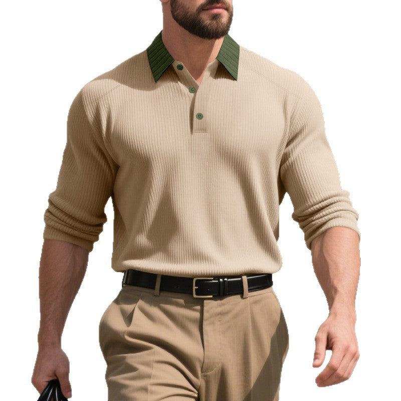 Herren Hochwertiges Polo-Shirt Echoarchiv