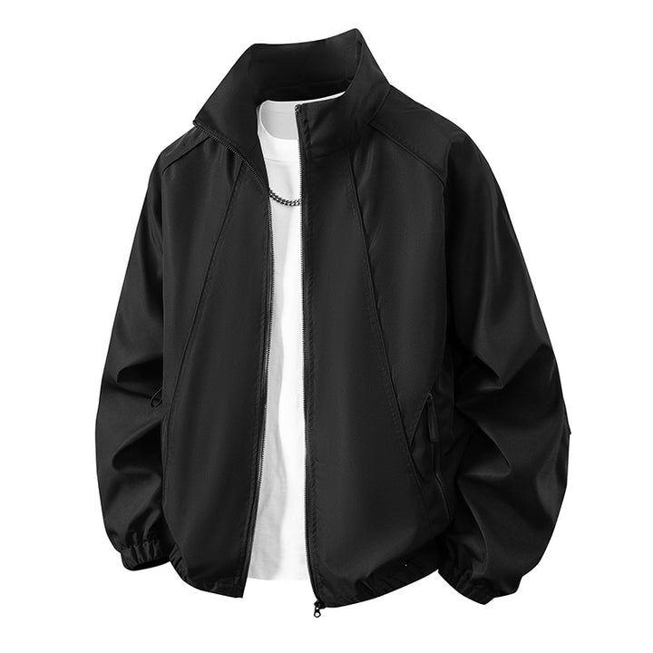 Herren Leichte und sportliche Windbreaker-Jacke Echo Archiv