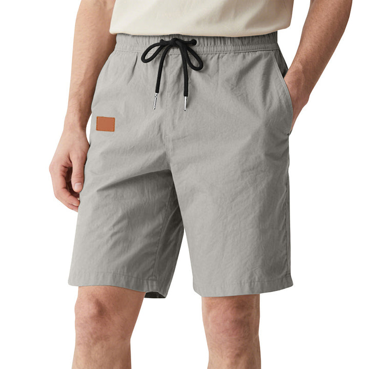 Herren nan schnelltrocknende Badeshorts im Bermuda-Schnitt mit elastischem Bund und Kordelzug Echo Archiv