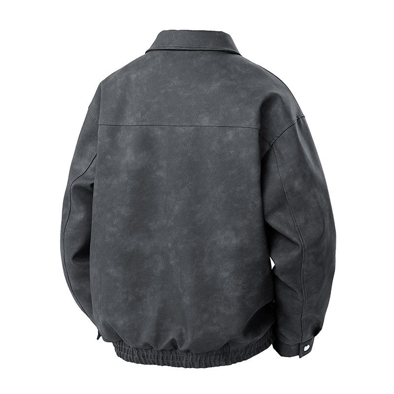 Herren Modische Wildlederjacke Echo Archiv