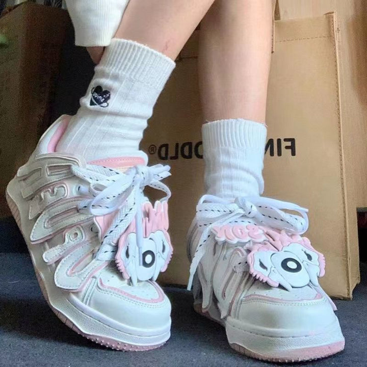 Damen Sneakers mit verspieltem Tierdesign und komfortabler Sohle Echo Archiv