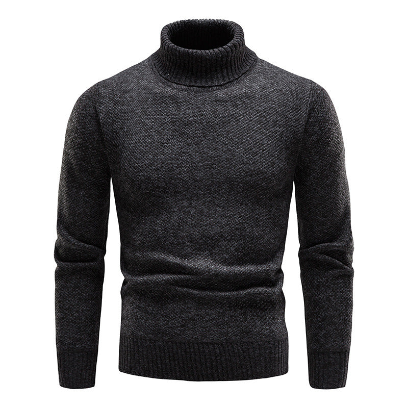 Herren Rollkragenpullover aus hochwertiger Wolle Echoarchiv