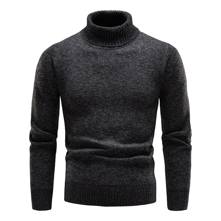 Herren Rollkragenpullover aus hochwertiger Wolle Echoarchiv