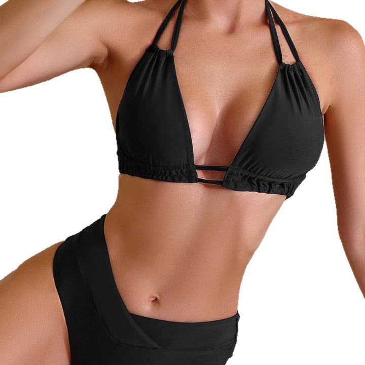 Damen Hochtaillierter Triangel-Bikini Echo Archiv