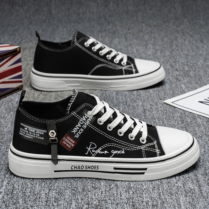 Damen lässige Sneakers aus strapazierfähigem Canvas mit modernem Design Echo Archiv
