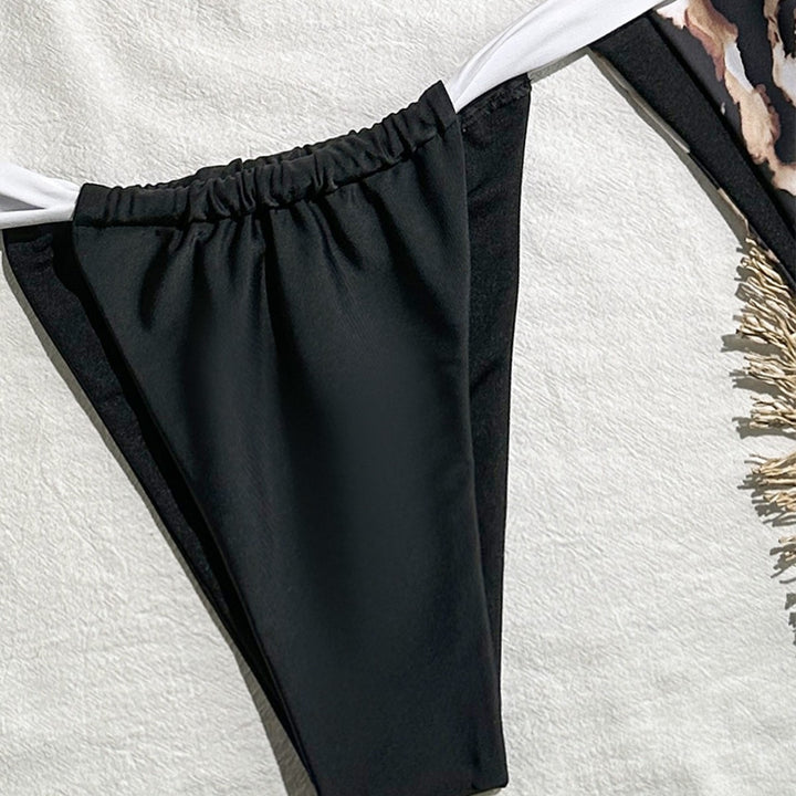 Damen Bikini-Set mit romantischem Schleifen-Design und raffinierten Trägern Echo Archiv