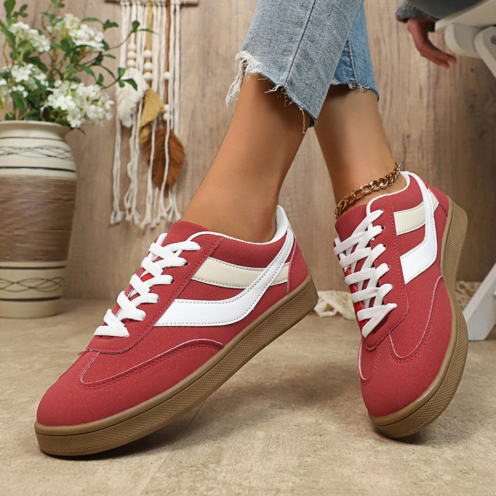 Damen Sportliche Sneakers mit atmungsaktivem Textil-Obermaterial und rutschfester Sohle Echo Archiv