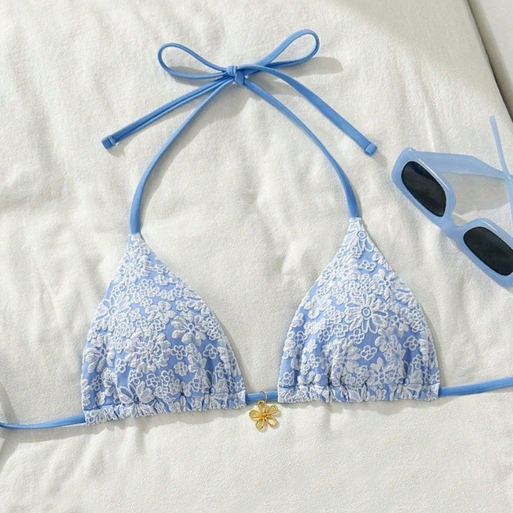 Damen Blumendekoriertes Bikini-Set Echo Archiv