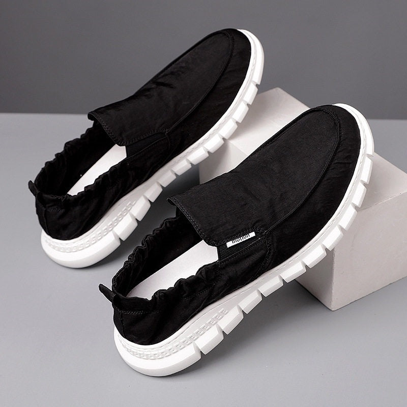 Herren Praktische Slip-On Sneakers Echoarchiv