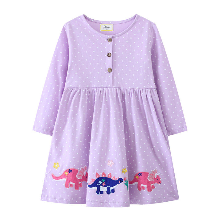 Mädchen Dinosaurier Freizeitkleid Echo Archiv