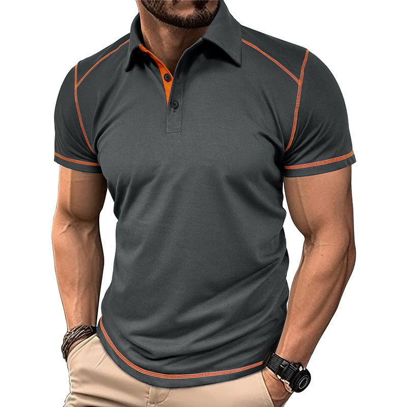 Herren Sportliches Poloshirt mit modernem Schnitt Echoarchiv