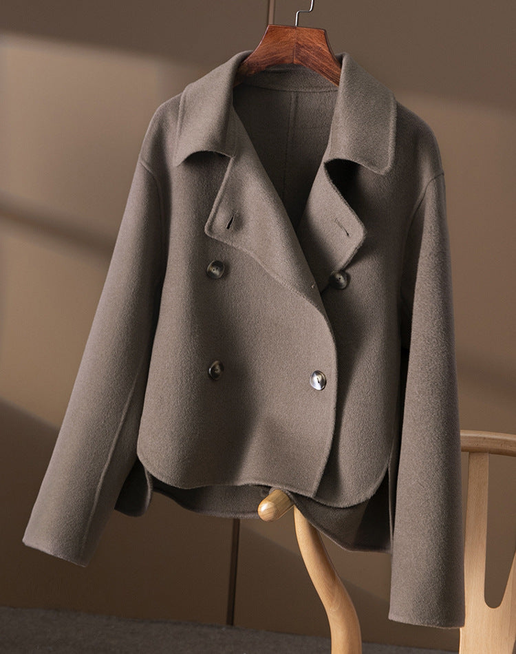 Damen Modische Kurzarmpulloverjacke Echoarchiv