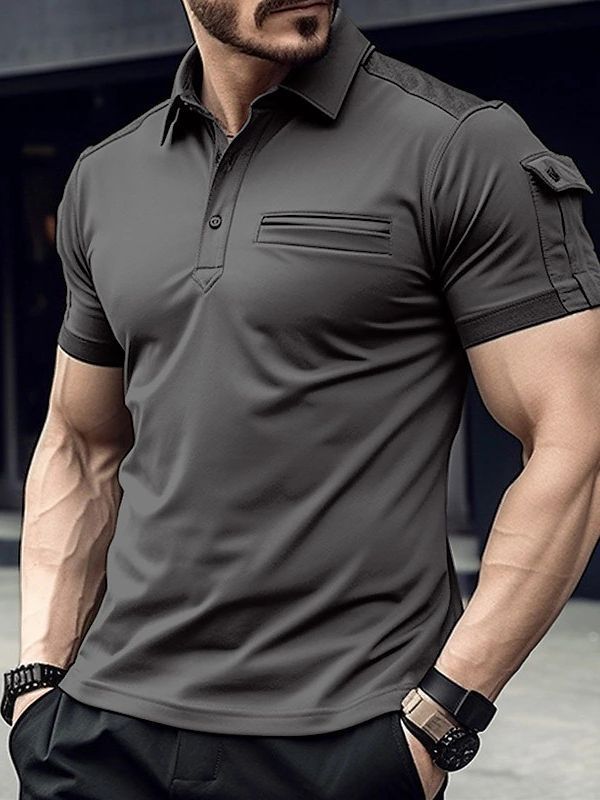 Herren Sport-Polo mit innovativer Feuchtigkeitstransport-Technologie Echoarchiv