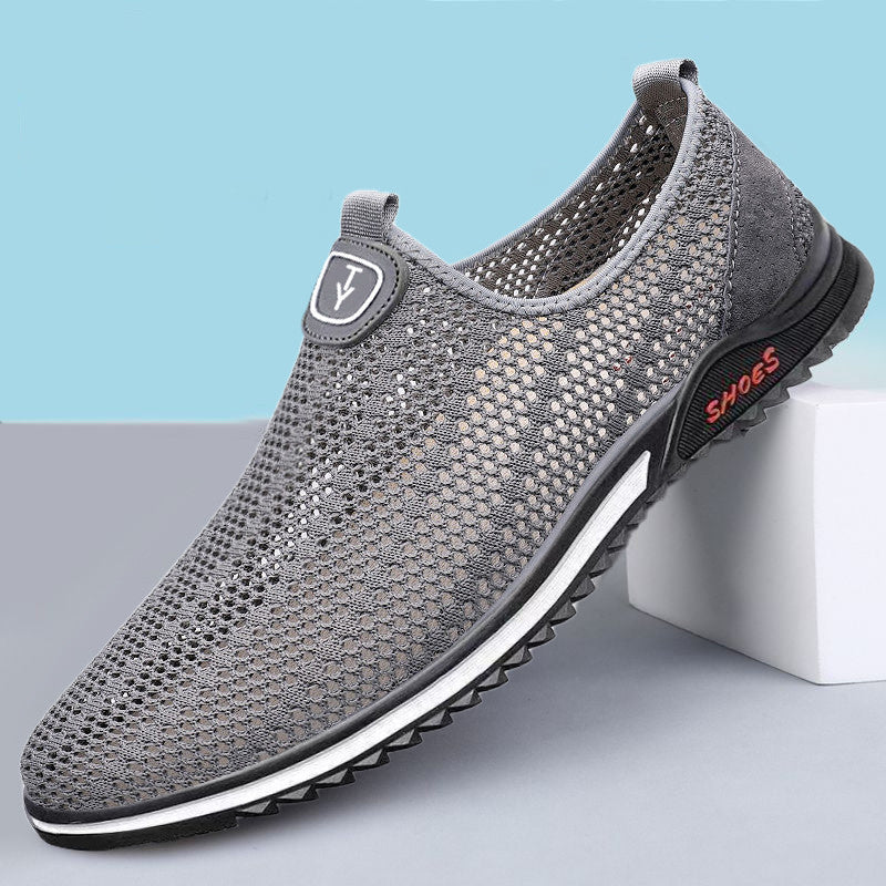 Herren Leichte Atmungsaktive Slip-On Sneakers Echoarchiv