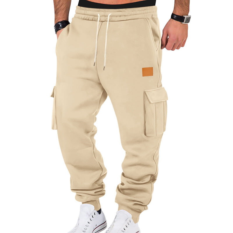Herren Cargo-Sweatpants mit praktischen Seitentaschen und elastischem Bund Echoarchiv