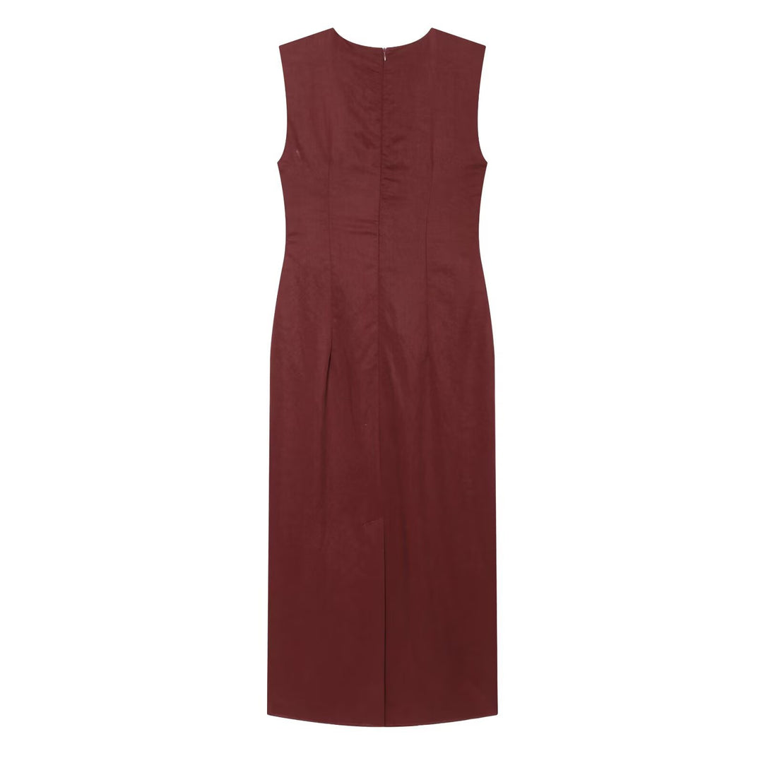 Damen Wickelkleid mit langem Saum Echo Archiv