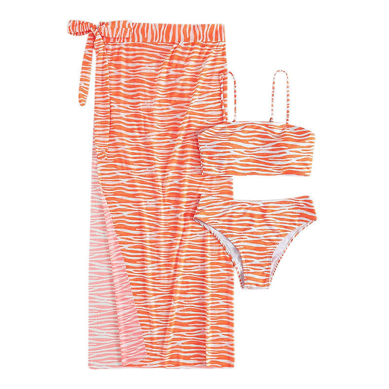 Damen Bikini-Set mit modischem Wickelrock Echo Archiv