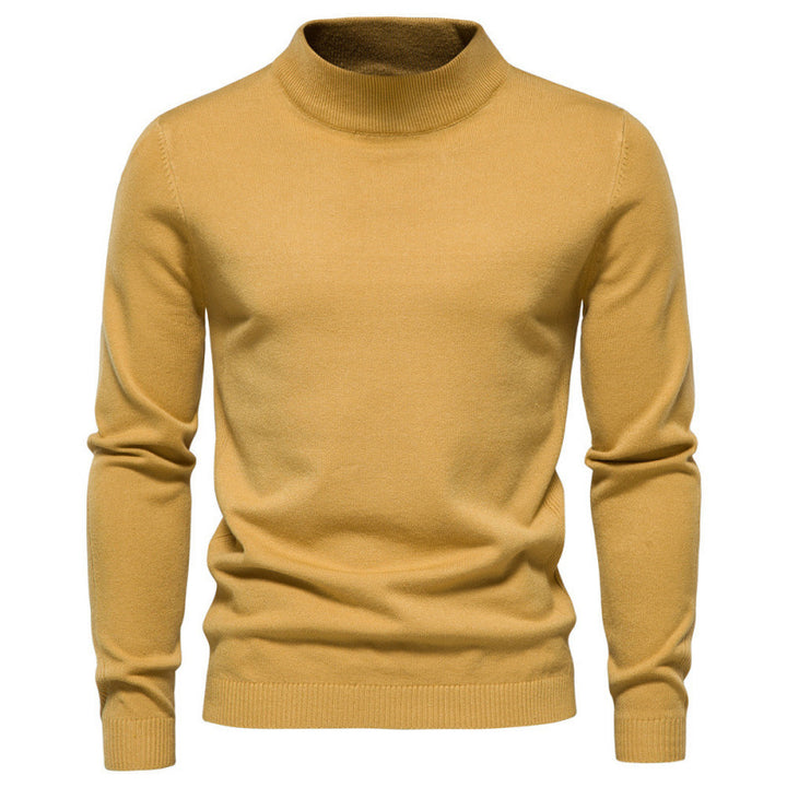 Herren Strickpullover mit hohen Kragen Echoarchiv