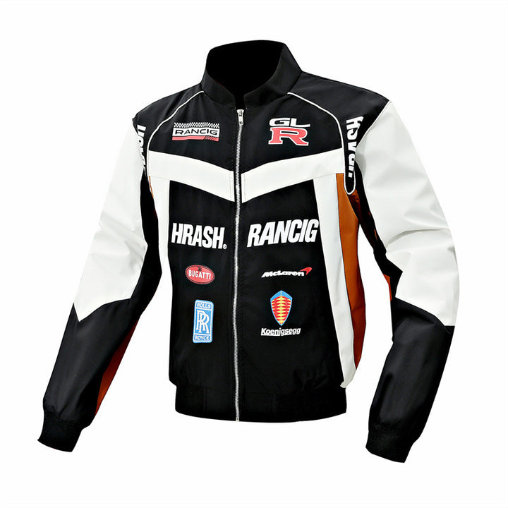 Herren Sportliche Rennjacke mit hoher Atmungsaktivität Echo Archiv