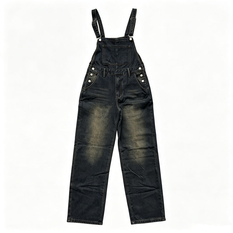 Herren Lässige Jeanslatzhose Echoarchiv