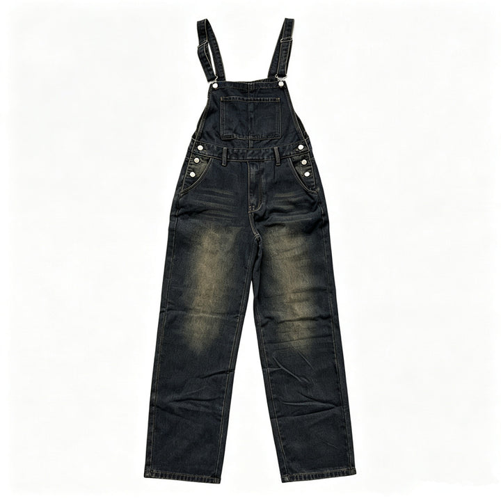 Herren Lässige Jeanslatzhose Echoarchiv