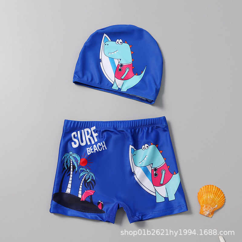 Jungen Schwimmset mit fröhlichem Dinosaurier-Motiv Echo Archiv