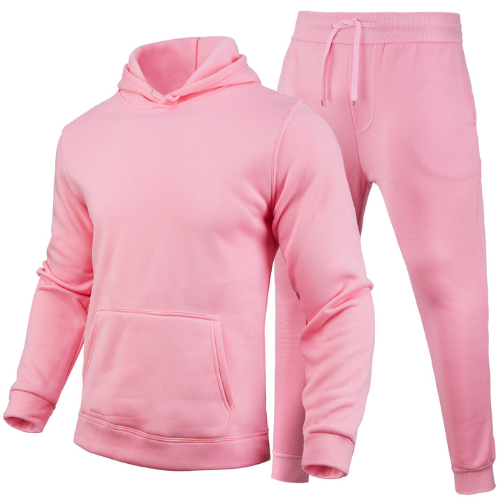 Herren bequemer Sportanzug mit Kapuze und elastischem Bund Echoarchiv
