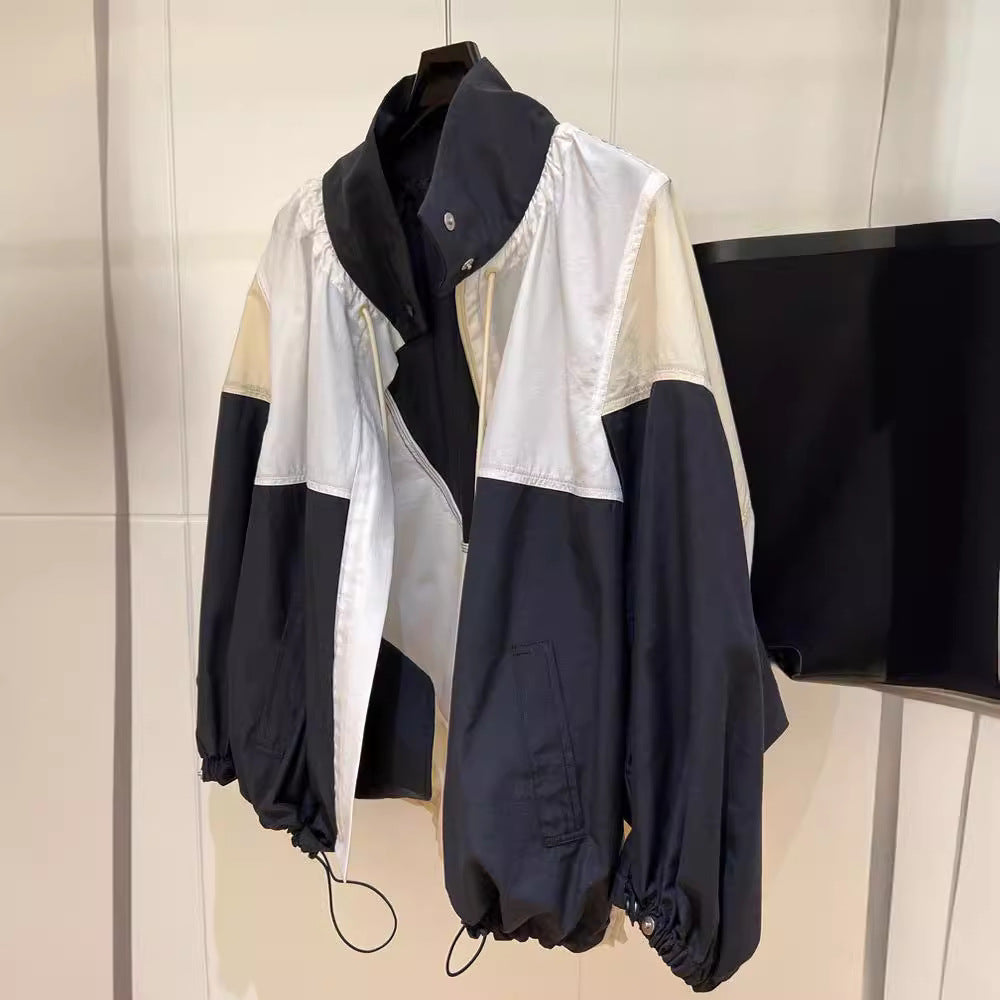 Damen Sportliche Übergangsjacke mit hohem Kragen Echoarchiv
