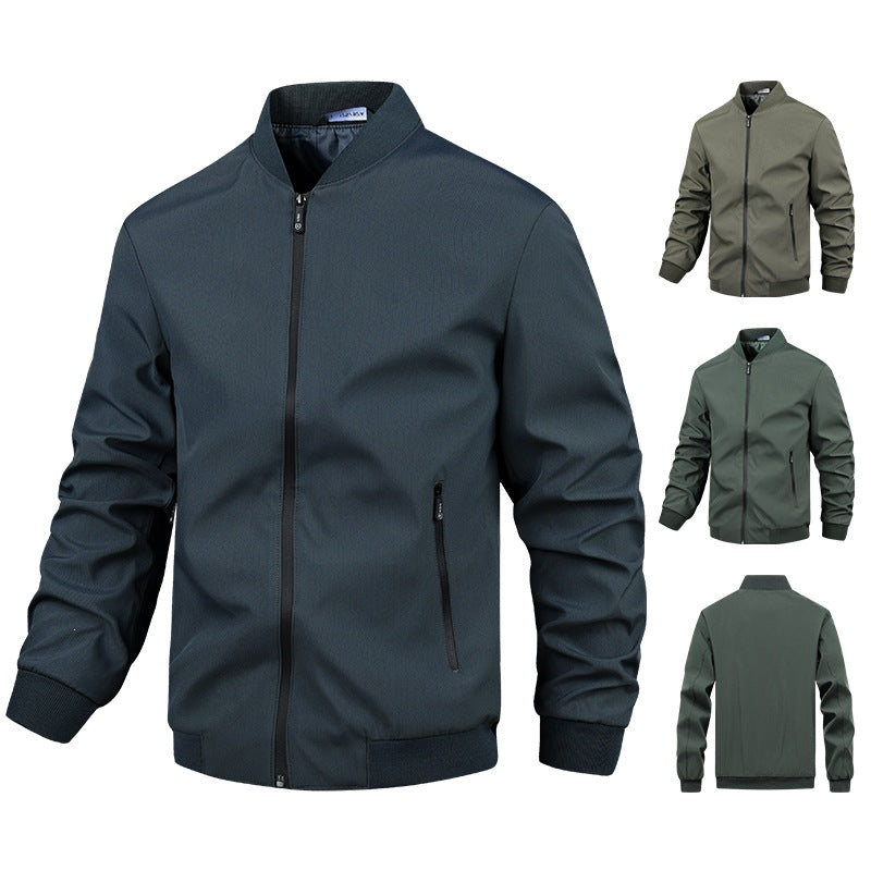 Herren Modische Freizeitjacke mit Stehkragen Echo Archiv 1787738675