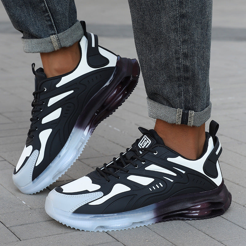 Herren nan futuristischer leistungsorientierter Lifestyle-Sneaker mit durchgehender Luftkammersohle und thermogeformten Kunststoffapplikationen Echo Archiv