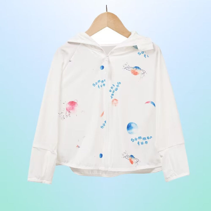 Damen atmungsaktive Sonnenschutzjacke mit Reißverschluss Echo Archiv