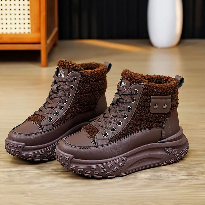 Fleecegefütterte Winter-Schneestiefel für Damen – Lioré