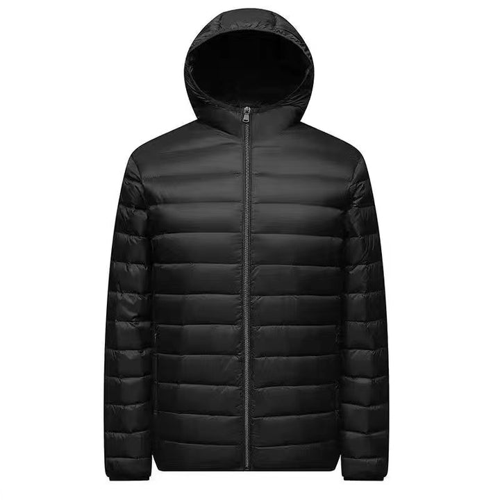 Herren nan ultraleichte Packbare Microsteppjacke mit Stehkragen, wattierter Isolierung und windabweisender Hülle Echo Archiv