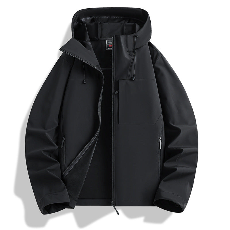 Herren Leichte und wasserdichte Outdoor-Jacke Echo Archiv