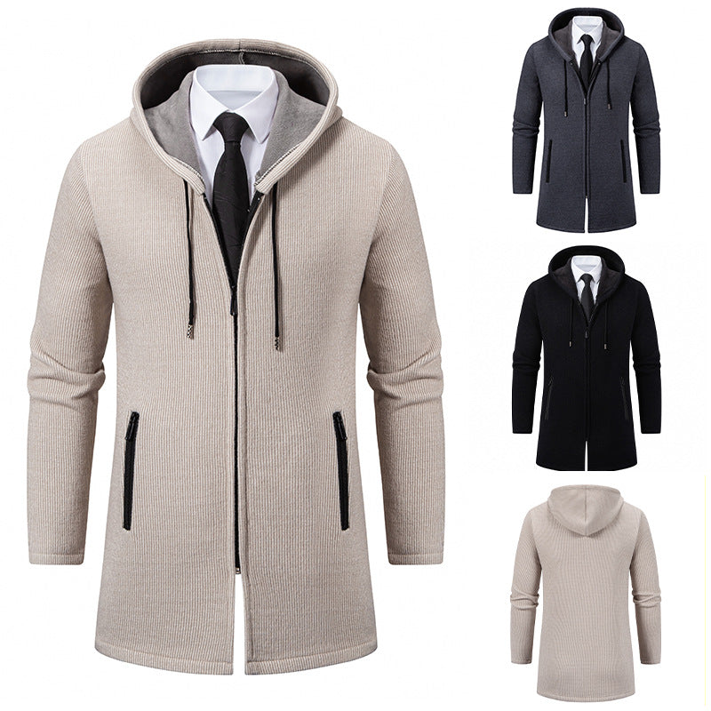 Herren modische Übergangsjacke mit hohem Kragen Echoarchiv