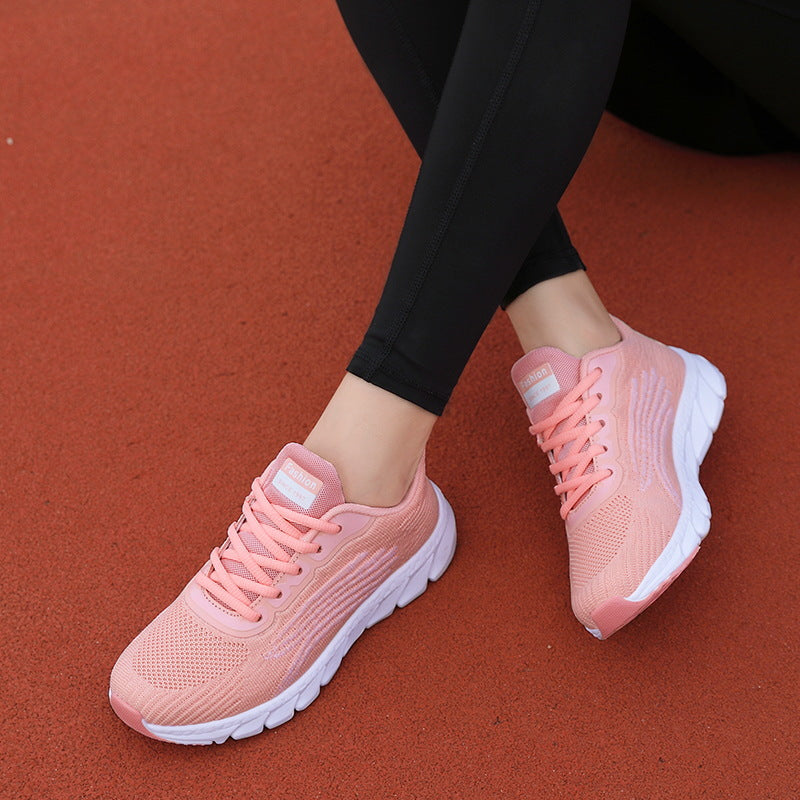 Damen nan atmungsaktive leichte Stricksneaker mit viskoelastischer Komfortsohle Echo Archiv