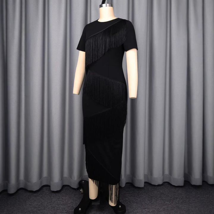 Damen Kleid mit Fransen-Detail Echo Archiv