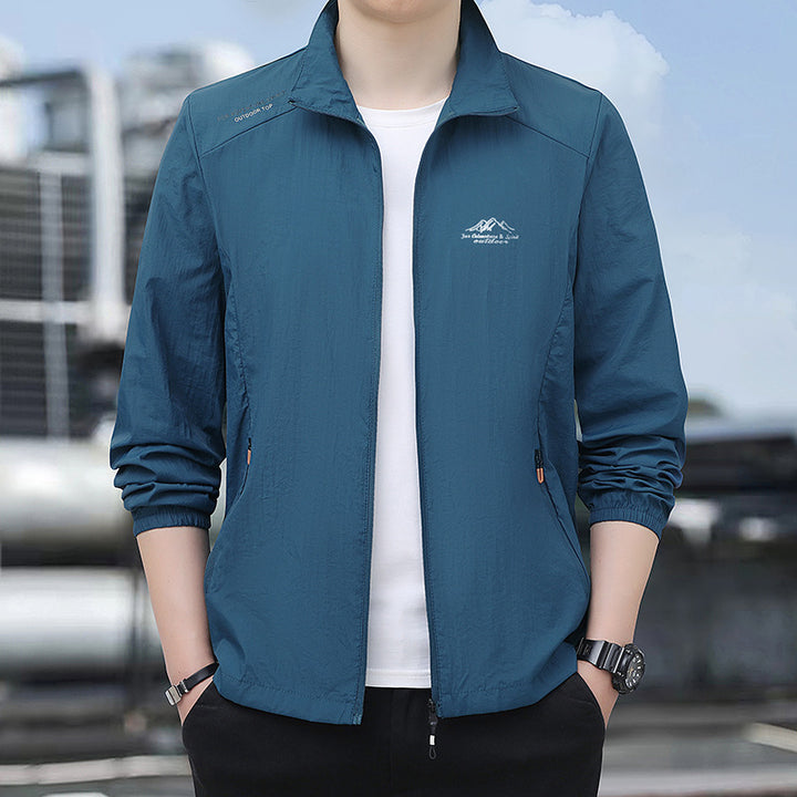 Herren Leichte Outdoor-Jacke mit Windschutz Echo Archiv